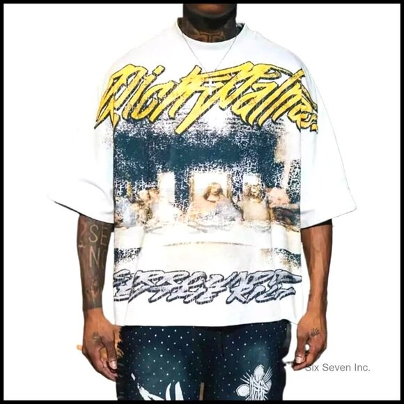 Other - Oversized Graphic Tee Vintage Y2K Grunge Streetwear Emo Baggy Fit